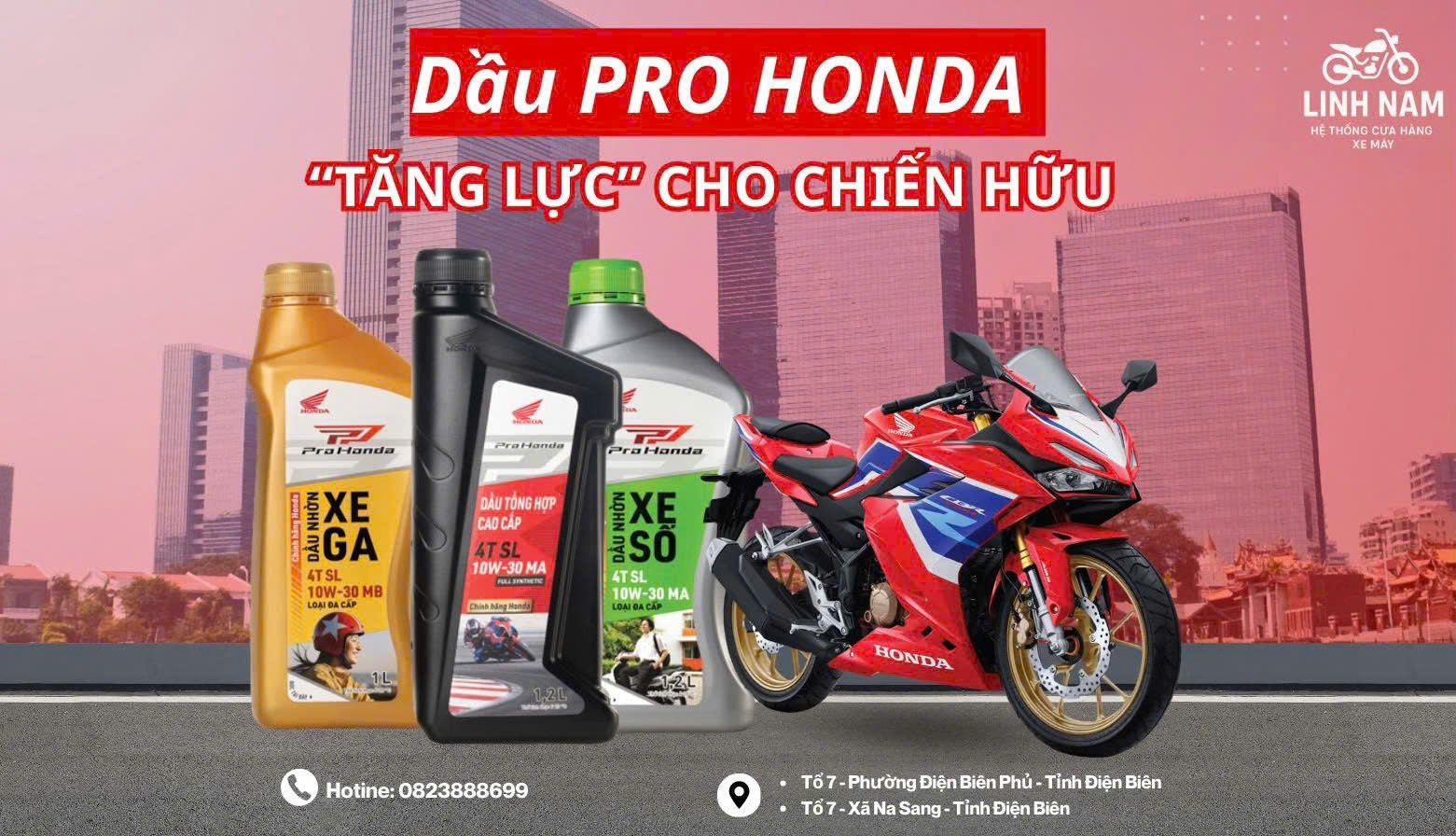Dầu Nhớt Pro Honda – Bảo Vệ Động Cơ Bền Bỉ, Vận Hành Êm Ái